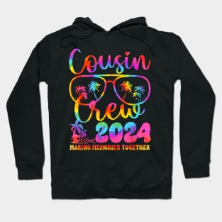 Cousin Crew 2024 Summer Vacation Beach Family Trips Matching Hoodie